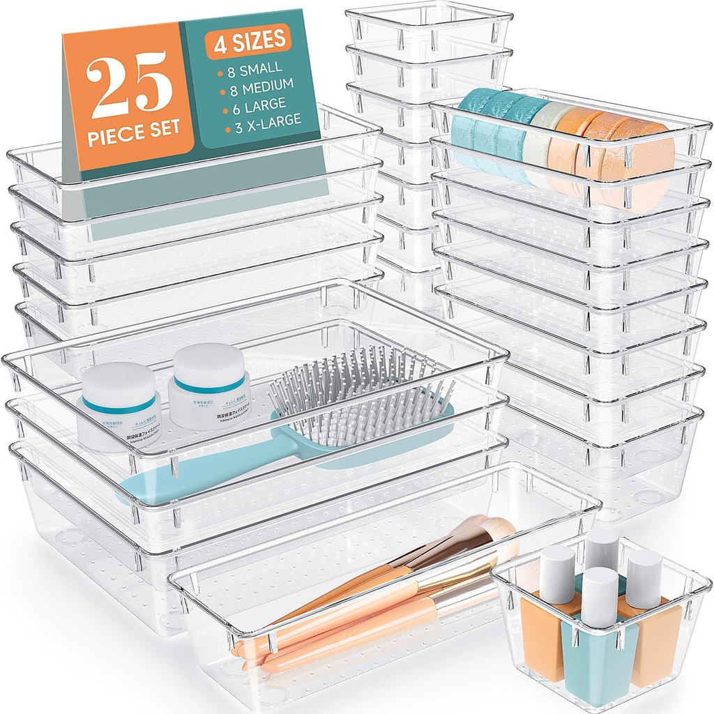 Lightweight Desk Drawer Organizer - Blue