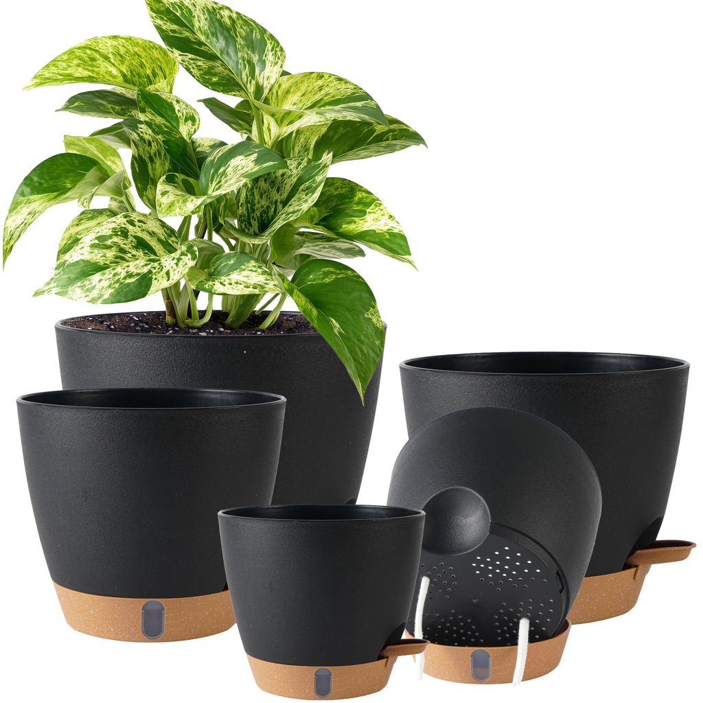 Simple Office Plant Pot - 2 Pack