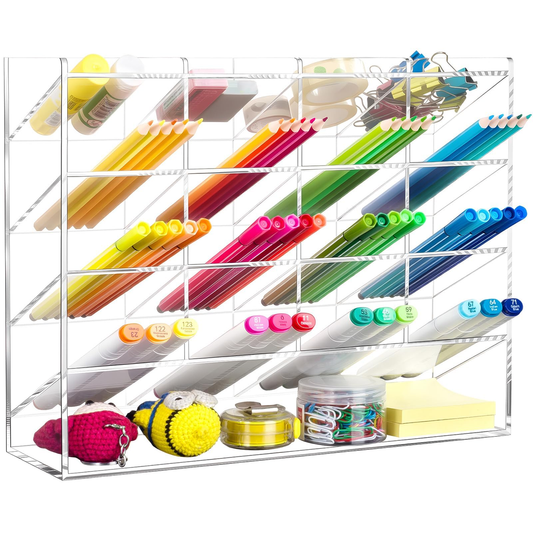 Easy Clean Pen Organizer - Black