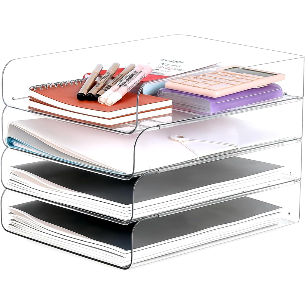 Rounded Paper Tray - Set of 2