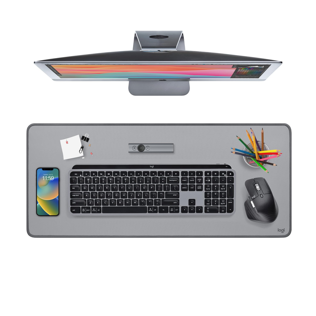 Square Desk Pad - Charcoal