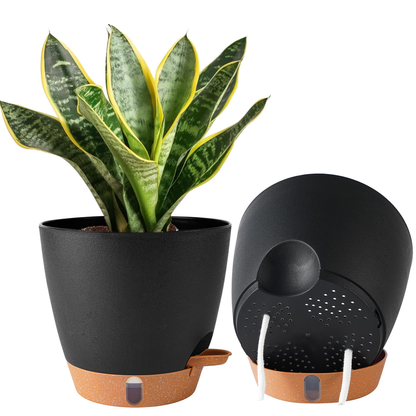 Waterproof Office Plant Pot - Single