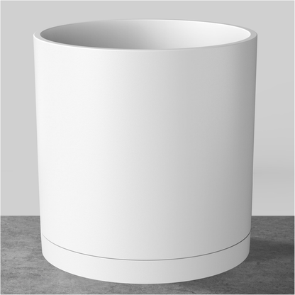 Waterproof Office Plant Pot - 4 Pack