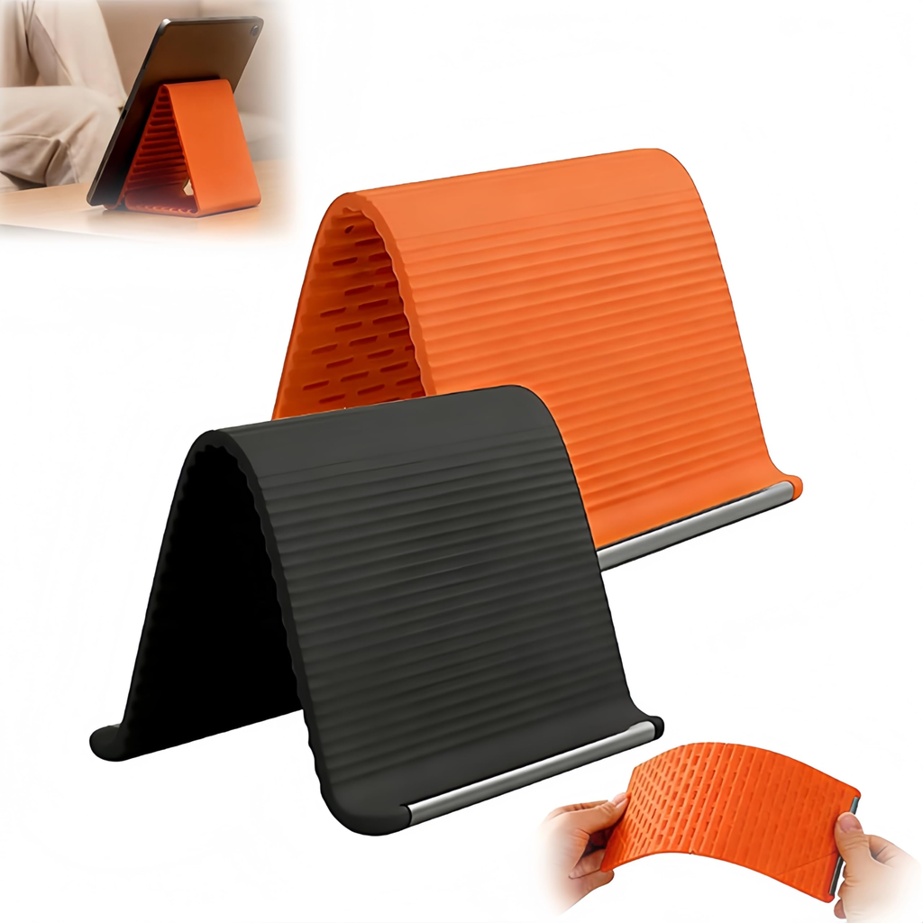 Padded Phone Stand - Navy