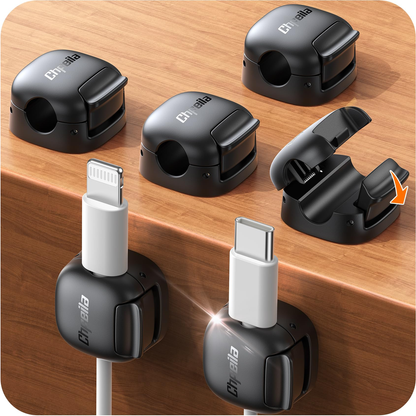 Adjustable Cable Clip - Gray